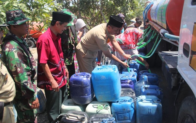 Pemkab Rembang Siapkan 450 Tangki Air untuk Atasi Kekeringan